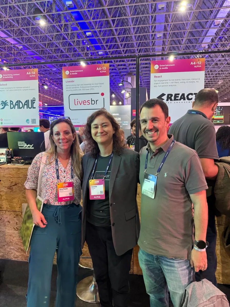 Presença marcada no Rio Web Summit